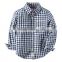 Kids wear children casual plaid shirts boys long sleeve 100%cotton different checks shirts for boys