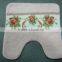 bath mats/colorful bath mats with one piece,two pieces,three pieces/microfibre roses bath mat