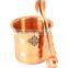 Indian Art Villa Handmade Copper Panch Patra - Home Temple Pooja Gift Item