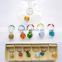 2016 new fashionwholesale Bar Accessories wine charm rings/silicone rubber wine glass charms