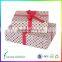 fancy paper gift box packaging box with ribbon