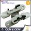 Good quality zinc alloy 180 degree concealed hinge , spring hinge , invisible hinge