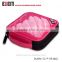 Fashion Rose Red 32 Capacity PU Leather Cover CD Case DVD Case Car Disc Case