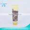 Clear silkscreen printing plastic tube for cosmetic packaging