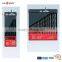 Visible hard plastic packaging box for HSS masonry hammer and wood drills FA cassette
