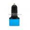 New high speed 12v 3 usb car charge for apple and samsung series, car battery charger with full aluminum bottom