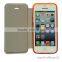 Newest product flip leather case for iphone 5c