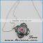 2016 hot sale women silver necklace women wholesale fashion jewelry