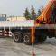 35ton crane with knuckle arms, SQ700ZB4, hydraulic crane on truck.