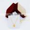 Velvet jewelry packaging box pendant boxes pendant packaging box