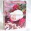 rose design printing paper gift bag