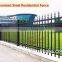 Galvanized steel residential prefab fence panels/prefab iron fence panel