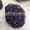 Nature crystal dark amethyst cluster ball for sale