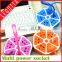 Wholesale high quality orange design creative multi power extension socket
