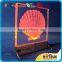 Customised wholesale acrylic led display with elegant image or figure