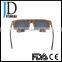 High Quality Zebra Wooden Flat Top Square Wood OEM Sunglasses