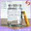 round cheap 160ml glass honey bottle manufacturers jam jars with lid