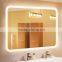 Illuminated Feature Bathroom Mirror Touch Sensor Switch Wall Mounted Bathroom Led Mirror With Defogger