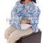100% organic cotton printed twill Breastfeeding soft and light weight Nursing Poncho Cover Up
