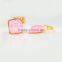 Delicate Macarons Colored Sakura Pink Gold Jewelry Drop Earrings for Girl