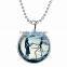 Wholesale online shop Amazon hot sale Christmas Halloween gift party glowing in the dark picture pendant glow necklaces jewelry