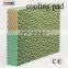 honeycomb evaporative cooling pad for greenhouse