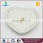 Decal Ceramic light weight wedding heated dinner plates