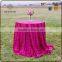 Elegant wedding 100% polyester sequin table cloth chevron sequin table overlay