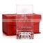 3d laser crystal engraving rose valentine gift