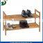 Natural Cheap Unfinished Wooden Shoerack