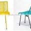 color string mexico design steel chair for outdoor WR-3658