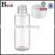 2017 hot new products cosmetic toner beard oil essential oil plastic cap insert PET 100ml plastic bottle for oil