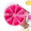 Fashion design 8 portion silicone chocolates mould Christmas silicone cake mould