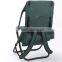outdoor flexible backpack folding fishing chair