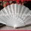 Colorful plastic wedding fan