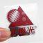 3M glue waterproof plating metal label for machine