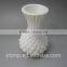 Best-selling Ceramic White pottery vases for home decoration