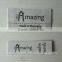 Direct factory custom high quality woven labels for garments