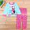 High quality New Fashion baby clothes wholesale cotton pajamas printing for girls custom kids sleepwear