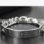 Custom Bible words cross design chain bracelets mens cross religious bracelets jewelry for Christian's Gifts