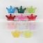 Custom little girl crown acrylic charms cheap eco-friendly plastic crown charms for children jewelry accessories
