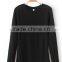 Runwaylover EY2227B Basic Women Long Sleeve V Neck T Shirt With Open Thumb Hole