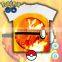 Walson 2016 hot sale fashion pokemon cosplay t shirt pokemon t shirt