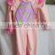 factory supply pink color outdoor performance stage garment for girls