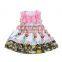 Yawoo Wholesale Floral Tank Dress Little Girls Clothing Cute Dresses for Baby Girl