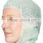 Medical disposable nonwoven nurse cap/mob cap/clip cap