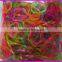 flower shaped rainbow rubber bands for kids diy bracelet