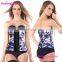 Hot Sales Perfect Body Sculpting White Camouflage Sexy Corset Bustier