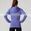Women Casual Ladies Solid Zipper Hoodies Sweatshirt Jackets