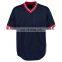Wholesale men cheap baseball gym V-neck sport t-shirt